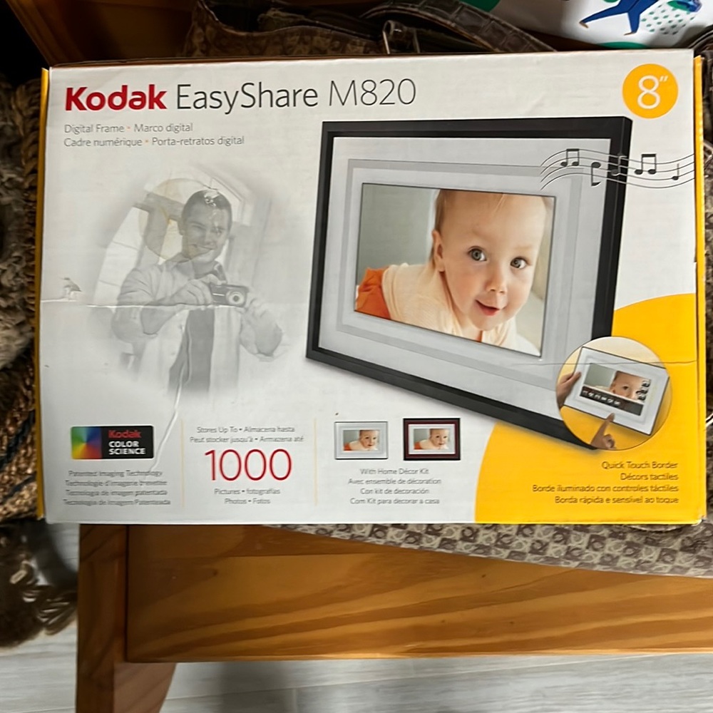 Kodak easy share picture frame
